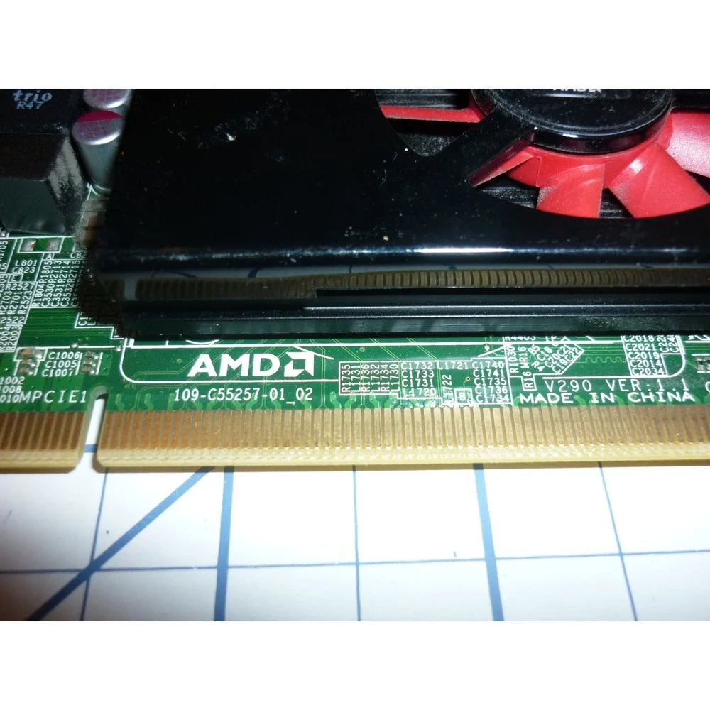 Lot‎ of 4 AMD Radeon HD 7470 1GB GDDR3 Graphics Cards V290 109-C55257-01 DP DVI